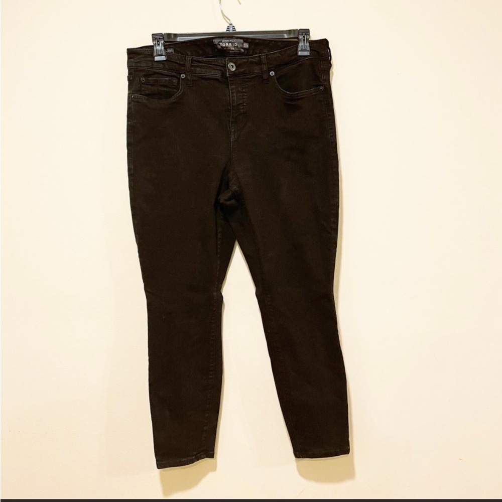 Torrid Black High Rise Curvy Jeans